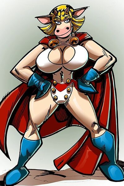 Power Cow by Artist Paris Cullins and Colorist Derwin Roberson