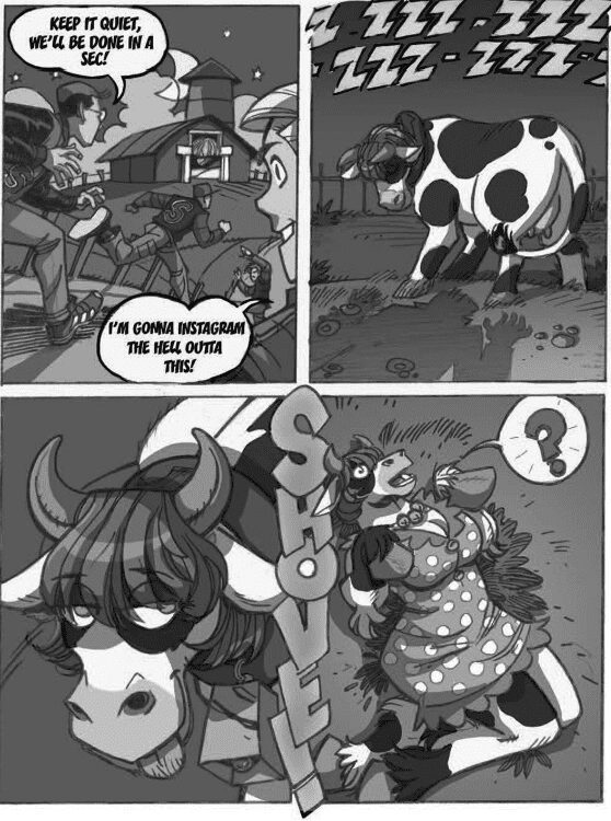 Udderly Ridiculously Comics Page four
