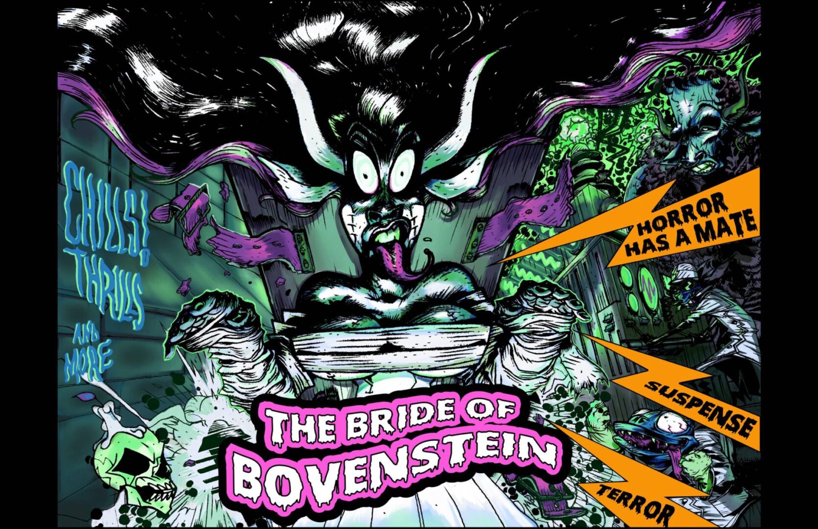 A poster of the bride of bovenstein